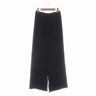 エンフォルド(ENFOLD)のエンフォルド 22SS PLEATS センタープレスレギンス パンツ 36 黒(その他)