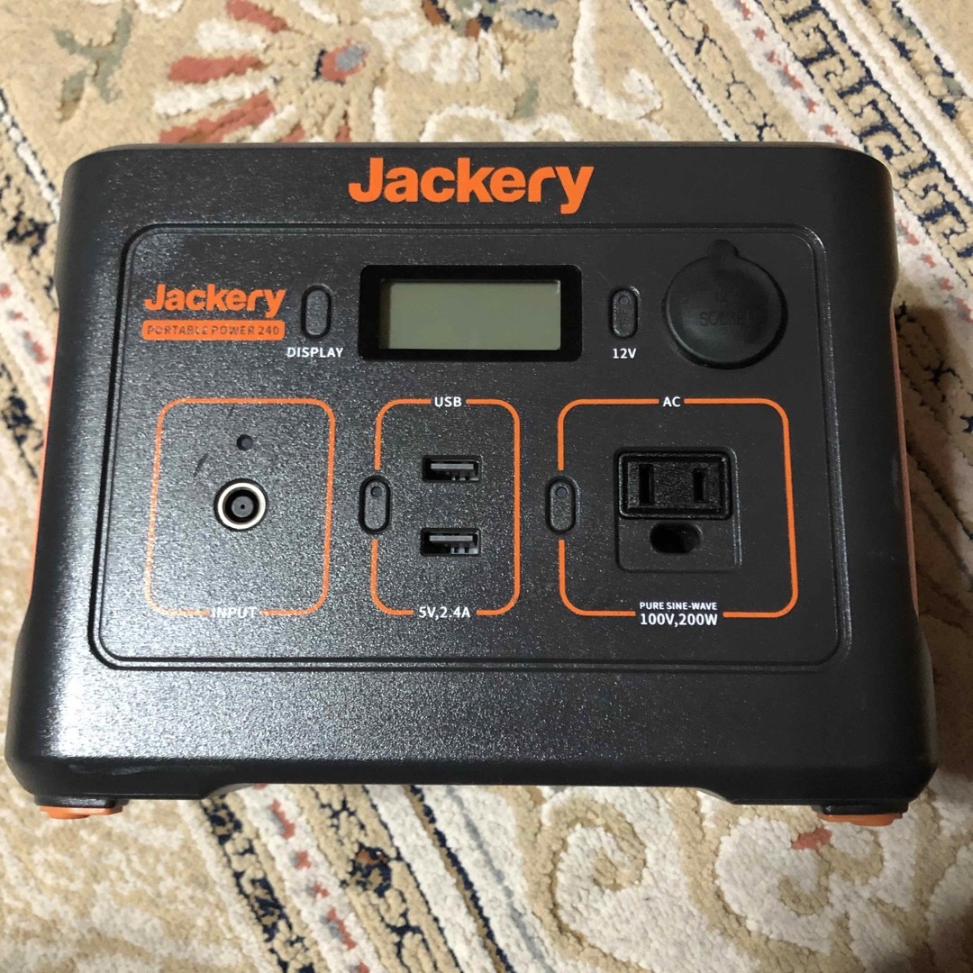 Jackery ポータブル電源 240whアウトドア - ramsons.co.in