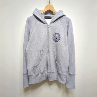 ☆日本製 TMT ジップアップ スウェット パーカー- TMT BIGHOLIDAY パーカー M 緑 木村拓哉着用 ダメージ加工