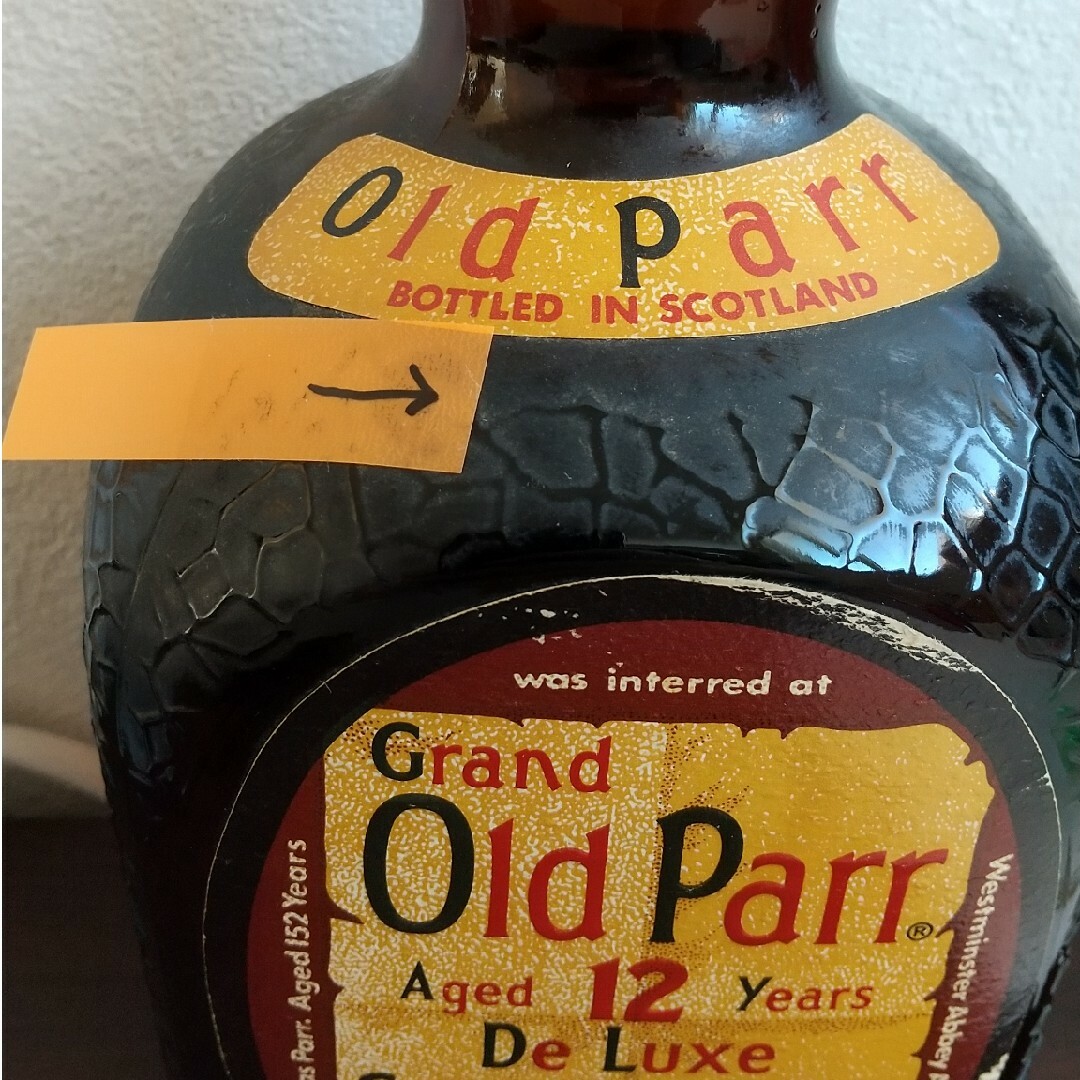 サントリー(サントリー)のGrand Old Parr グランド オールドパー 12年 食品/飲料/酒の酒(ウイスキー)の商品写真