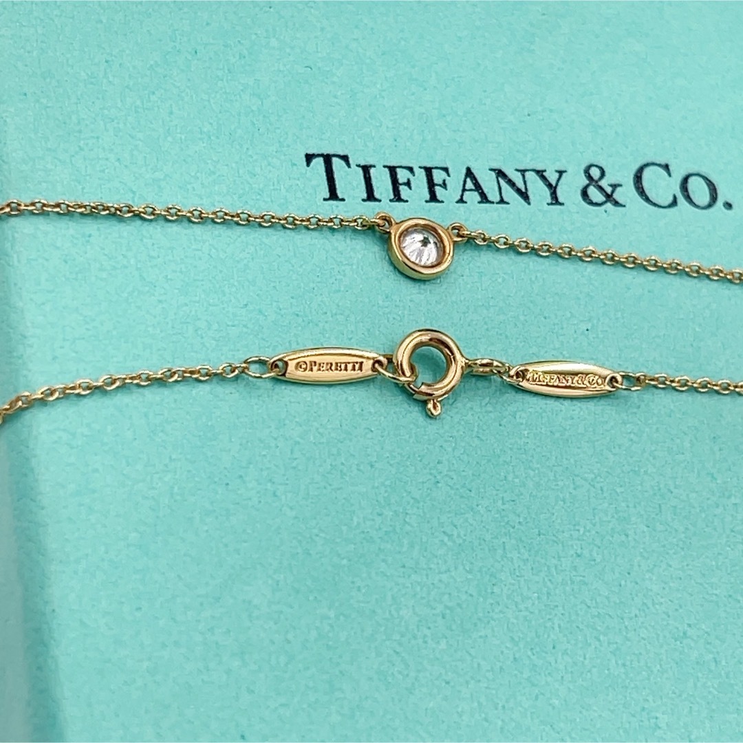 TIFFANY\u0026Co.ティファニーバイザヤード0.24ct ネックレス YG