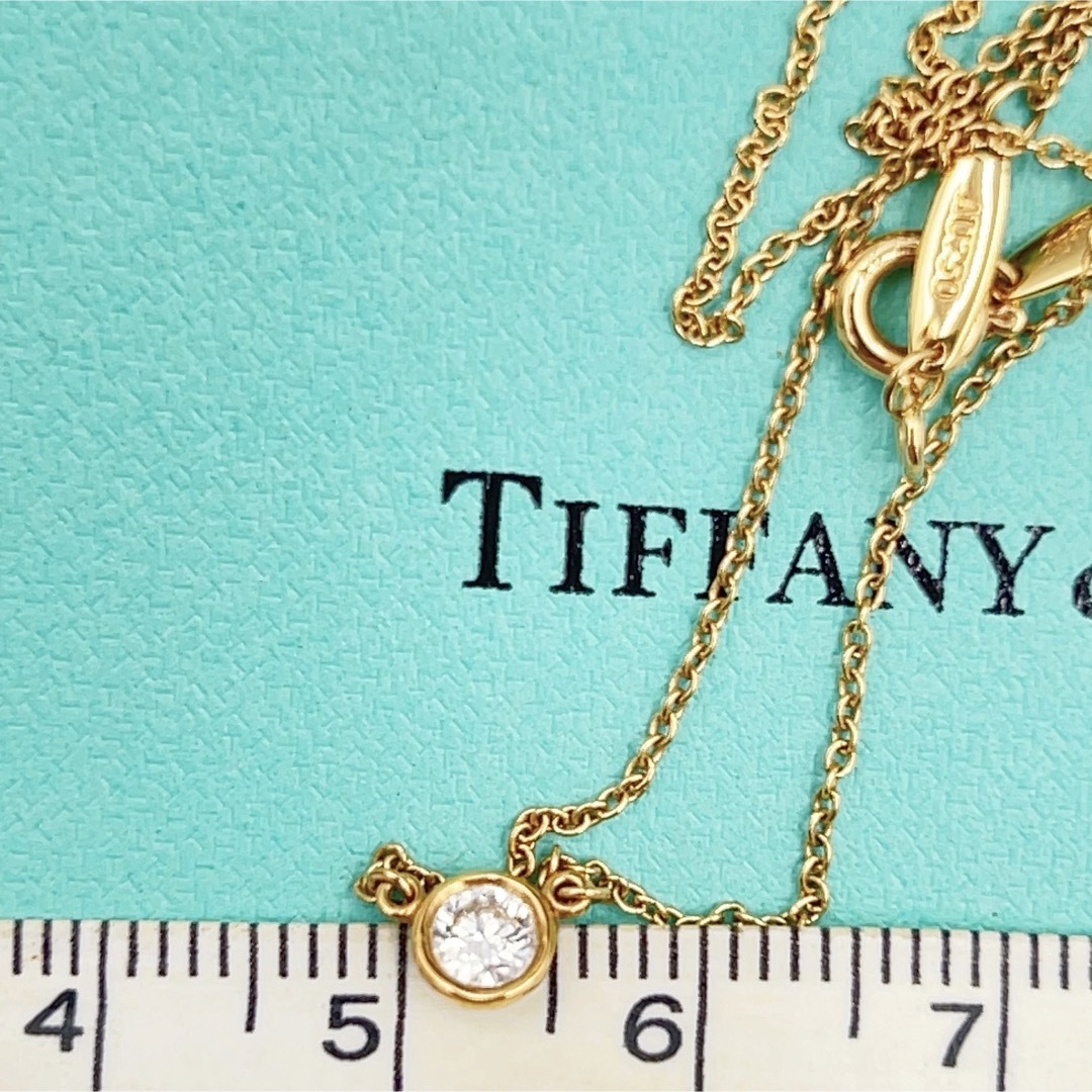 TIFFANY\u0026Co.ティファニーバイザヤード0.24ct ネックレス YG