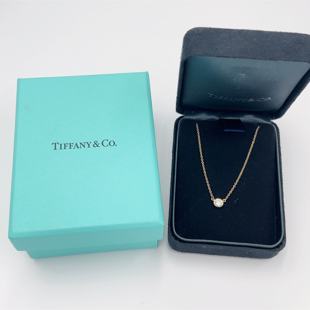 TIFFANY\u0026Co.ティファニーバイザヤード0.24ct ネックレス YG