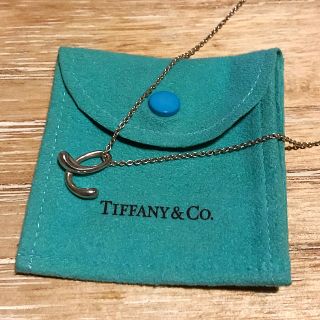 ティファニー(Tiffany & Co.)のTIFFANY&CO. イニシャルネックレス 【E】(ネックレス)