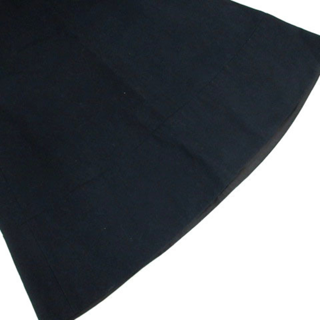 DRESSTERIOR スカート フレア ロング丈 コットン 日本製 紺 36 2
