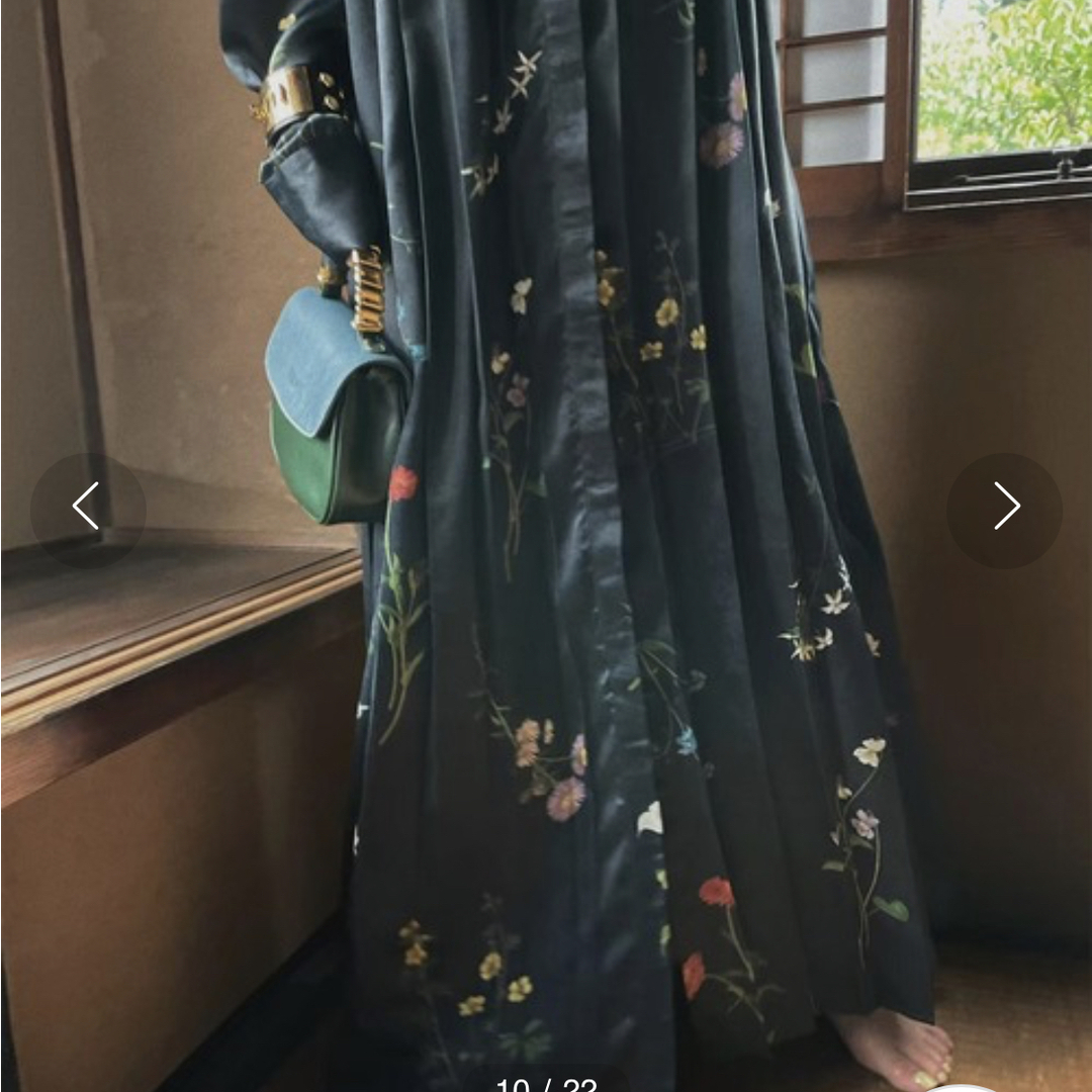 Ameri VINTAGE(アメリヴィンテージ)の【美品】UND NEVAEH VEST SET DRESS レディースのワンピース(ロングワンピース/マキシワンピース)の商品写真