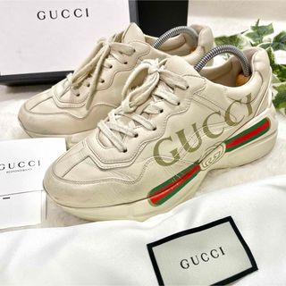 グッチ レザースニーカーの通販 100点以上 | Gucciを買うならラクマ