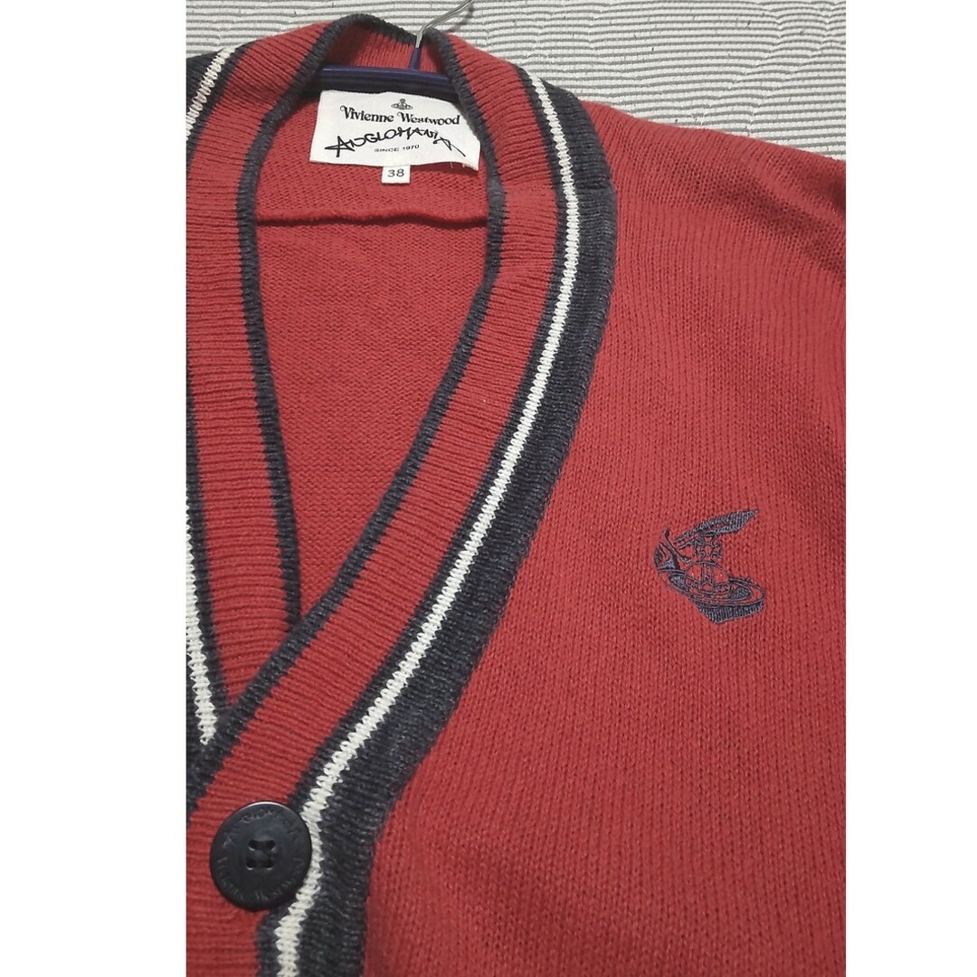 トップスVivienne Westwood ANGLOMANIA オーバサイズ カーデ