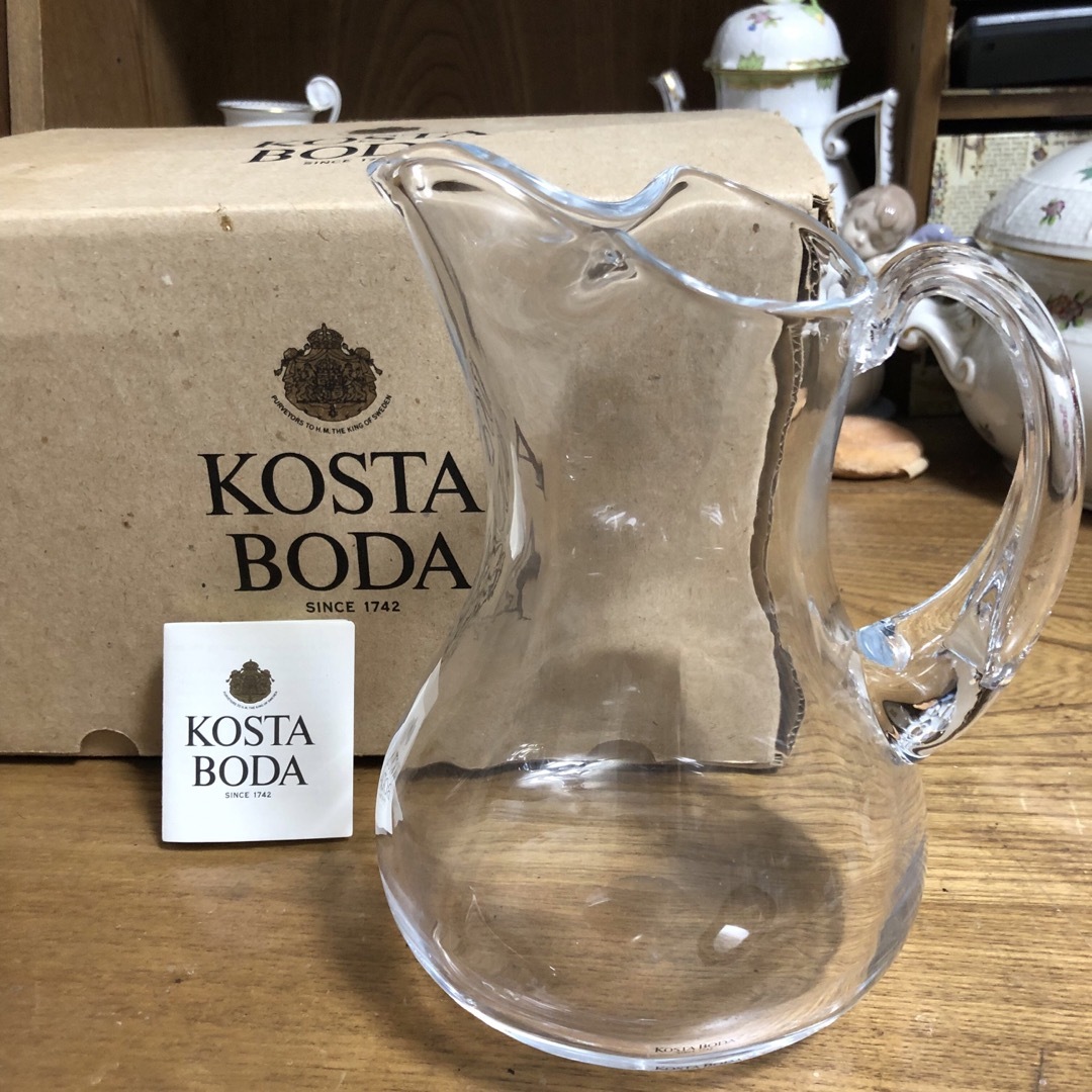 信頼 KOSTA BODA Jag 120cl Bertil Vallien 水差し大 | make.lt