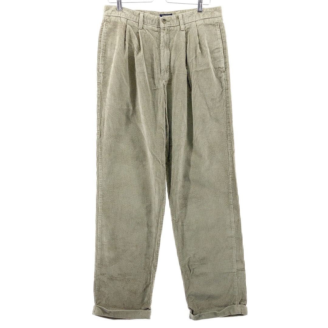 DOCKERS 太畝 ツータック コーデュロイパンツ メンズw36 /eaa346344