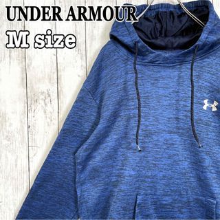 アンダーアーマー(UNDER ARMOUR)のUNDER ARMOUR プルオーバー トラックジャケット フーディ 海外古着(パーカー)