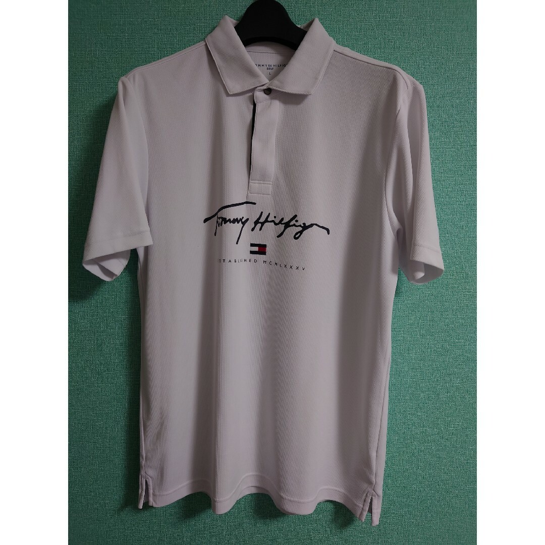 TOMMY HILFIGER(トミーヒルフィガー)のみゆまろん樣TOMMY HILFIGER GOLFポロシャツ スポーツ/アウトドアのゴルフ(ウエア)の商品写真