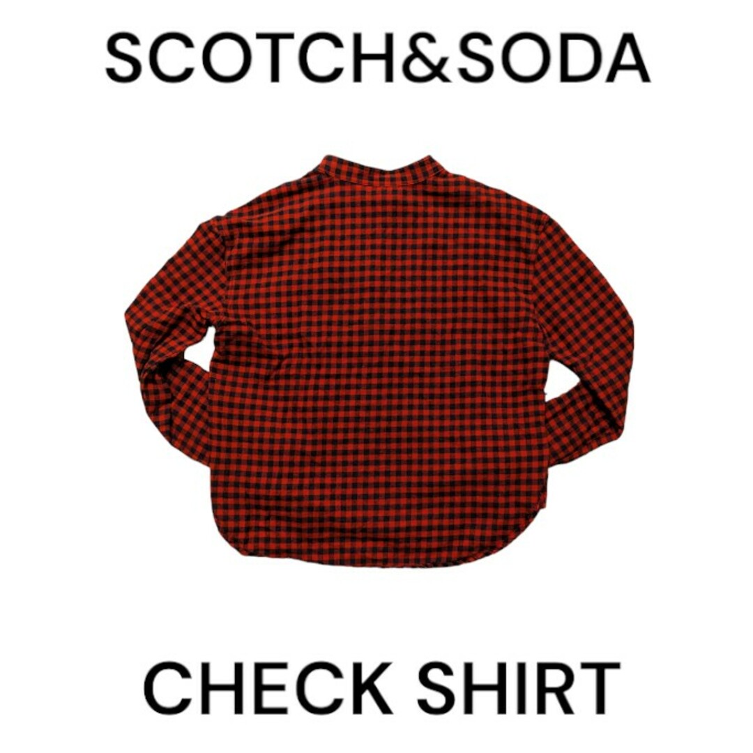 SCOTCH & SODA(スコッチアンドソーダ)のSCOTCH&SODA☆チェックシャツ☆Ｓサイズ☆ レディースのトップス(シャツ/ブラウス(長袖/七分))の商品写真