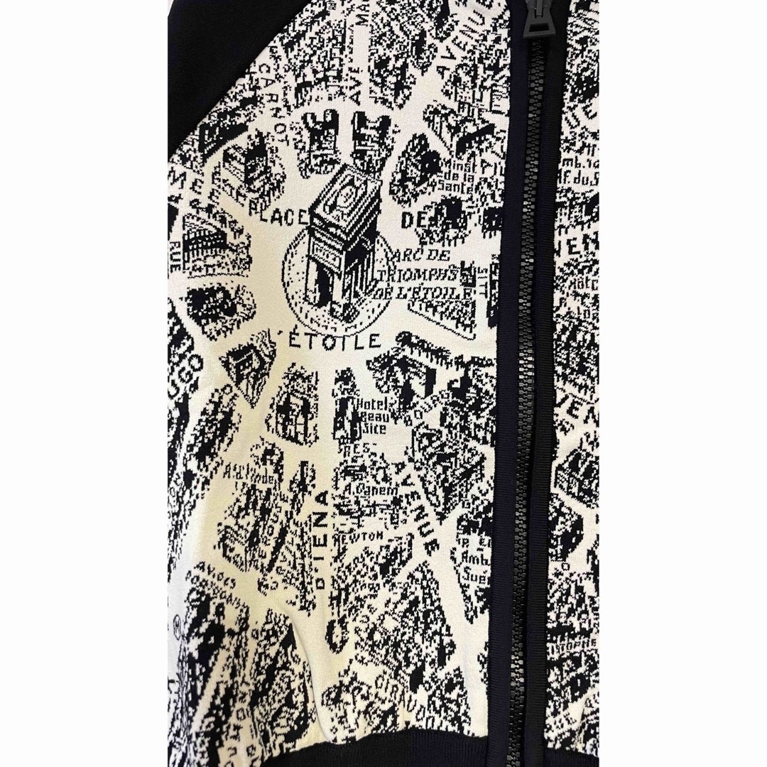 Christian Dior(クリスチャンディオール)のクリスチャン ディオール ブルゾン ボンバージャケット パリの地図 未使用 レディースのジャケット/アウター(ブルゾン)の商品写真