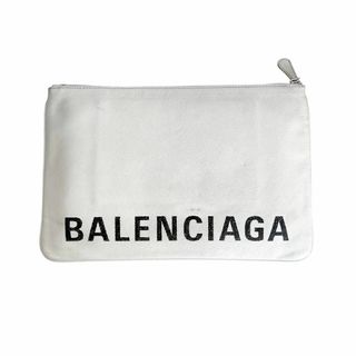 バレンシアガ BALENCIAGA クラッチバッグ セカンドバッグ ポーチ 白-