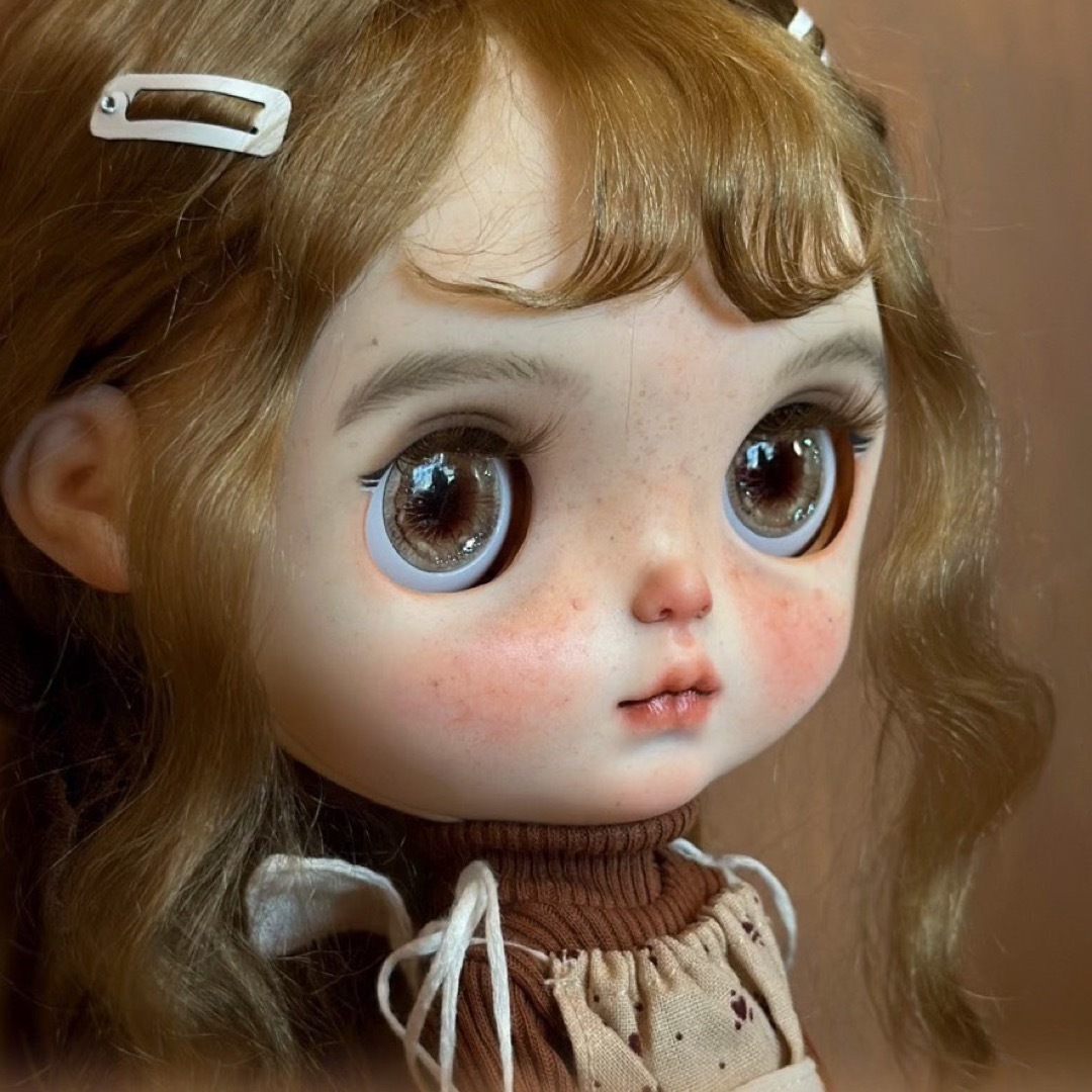 カスタムブライス かわいい 人形 作家様 幼い ココアちゃん フルセット カスタムブライス かわいい 人形 作家様 幼い ココアちゃん フルセット