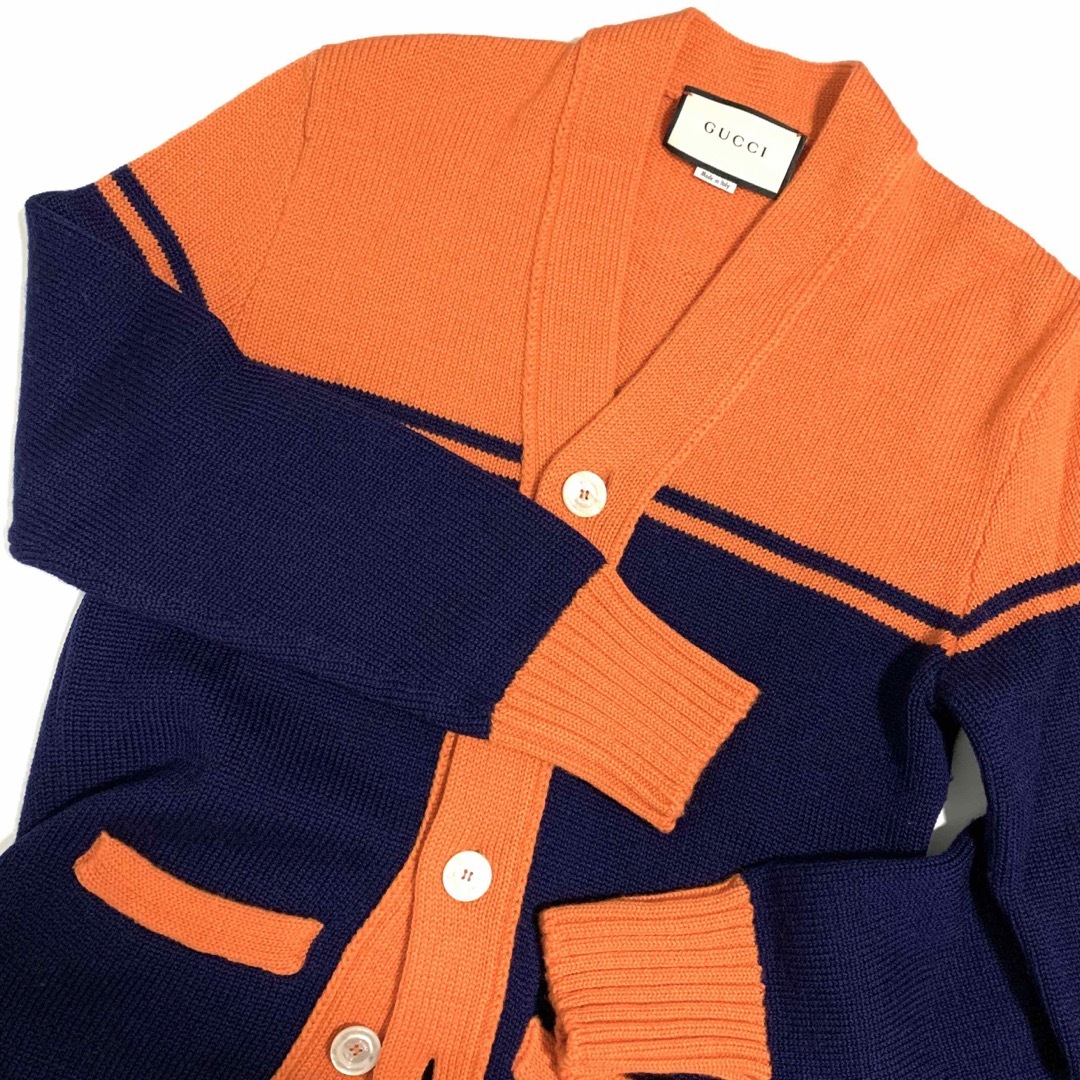Gucci - 【美品/正規品】GUCCI ニット カーディガン/メンズXSの通販