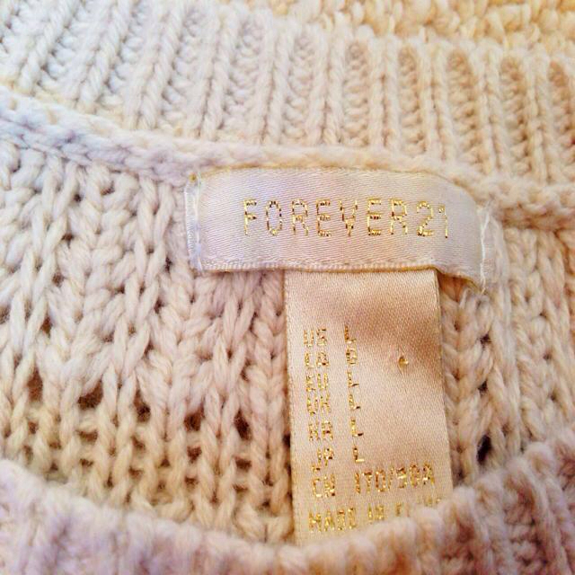 FOREVER 21(フォーエバートゥエンティーワン)のForever21♡ニット レディースのトップス(ニット/セーター)の商品写真