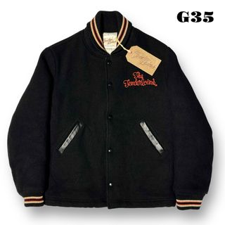 希少品！ TENDERLOIN バーシティー ジャケット ブラック 黒 赤 XS