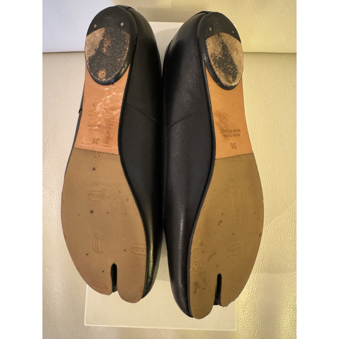 Maison Margiela 足袋バレエ ブラック36 Maison Margiela 足袋バレエ ブラック36