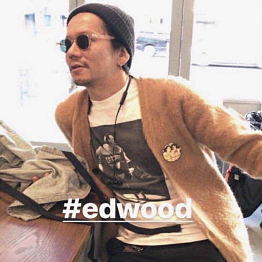 野村訓市着用｜ジョニー・デップ主演 90sヴィンテージ Ed Wood Tシャツのサムネイル