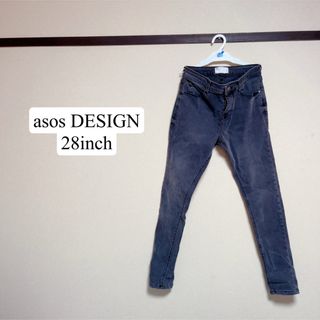 エイソス(asos)の[美品]asosDESIGN スキニー 28inch(S)(デニム/ジーンズ)