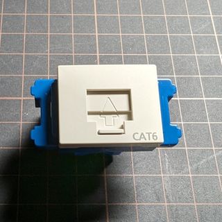 パナソニック(Panasonic)のパナソニック ぐっとすシリーズ情報モジュラジャック CAT6 NR3170(PC周辺機器)