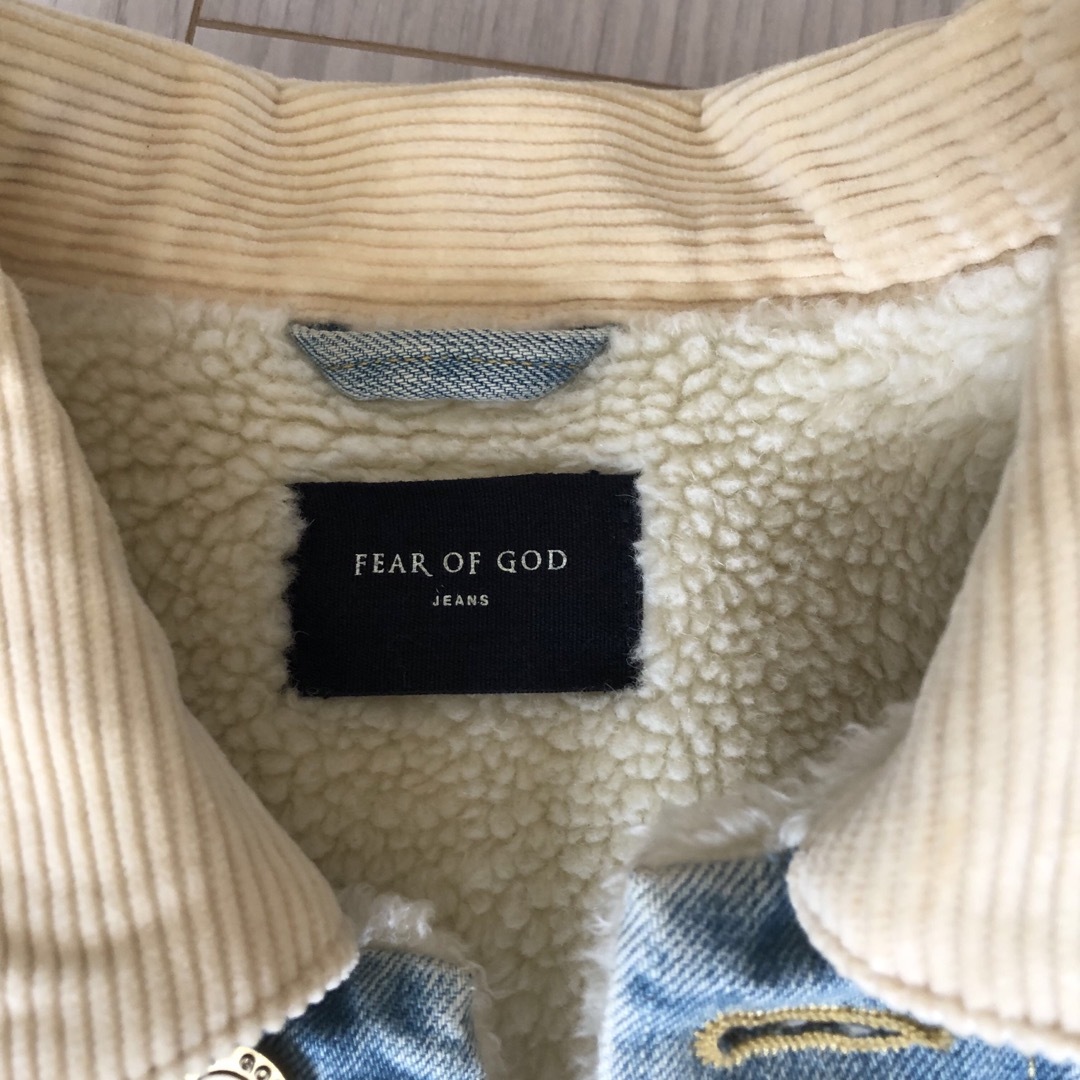 FEAR OF GOD(フィアオブゴッド)のFEAR OF GOD 5th アルパカデニムジャケット メンズのジャケット/アウター(Gジャン/デニムジャケット)の商品写真