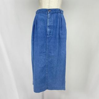 ジェイクルー(J.Crew)の古着 90年代 ジェイクルー J.Crew デニム ロング タイトスカート USA製 レディースL ヴィンテージ /eaa377478(ロングスカート)