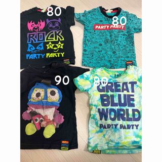 パーティーパーティー(PARTYPARTY)のパーティパーティ 半袖まとめ売り 80〜90(Tシャツ/カットソー)