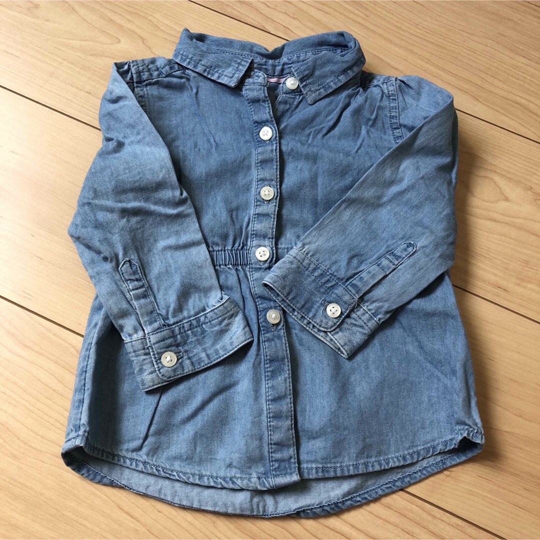 babyGAP(ベビーギャップ)のギャップ　オールドネイビー　80cm長袖まとめ売り キッズ/ベビー/マタニティのベビー服(~85cm)(シャツ/カットソー)の商品写真