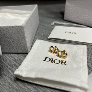 ディオール(Dior)のChristian Dior CD NAVYピアス(ピアス)