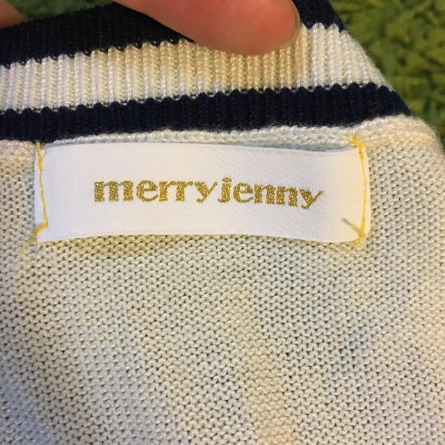 merry jenny(メリージェニー)のmerry jenny  ラインニット レディースのトップス(ニット/セーター)の商品写真