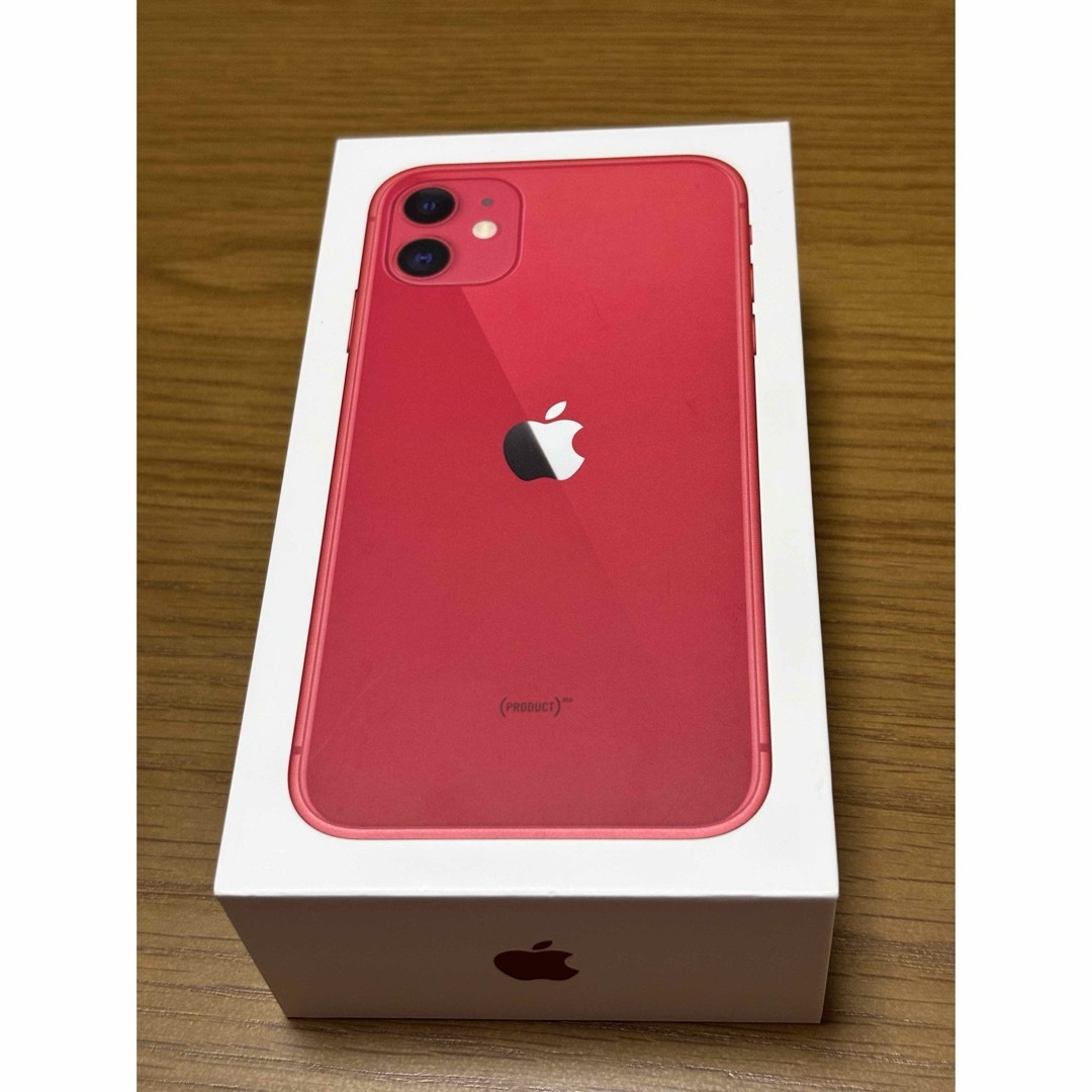 iPhone 11 (PRODUCT)レッド 64GB 美品-
