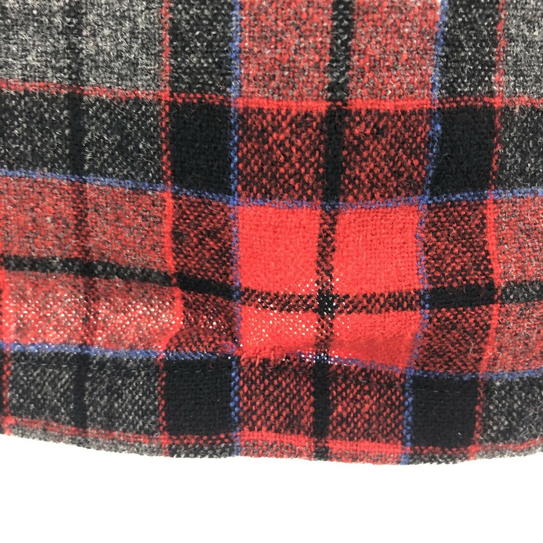 PENDLETON(ペンドルトン)の古着 50年代 ペンドルトン PENDLETON チェック柄 ボードシャツ ウールボックスシャツ メンズL ヴィンテージ /eaa383984 メンズのトップス(シャツ)の商品写真