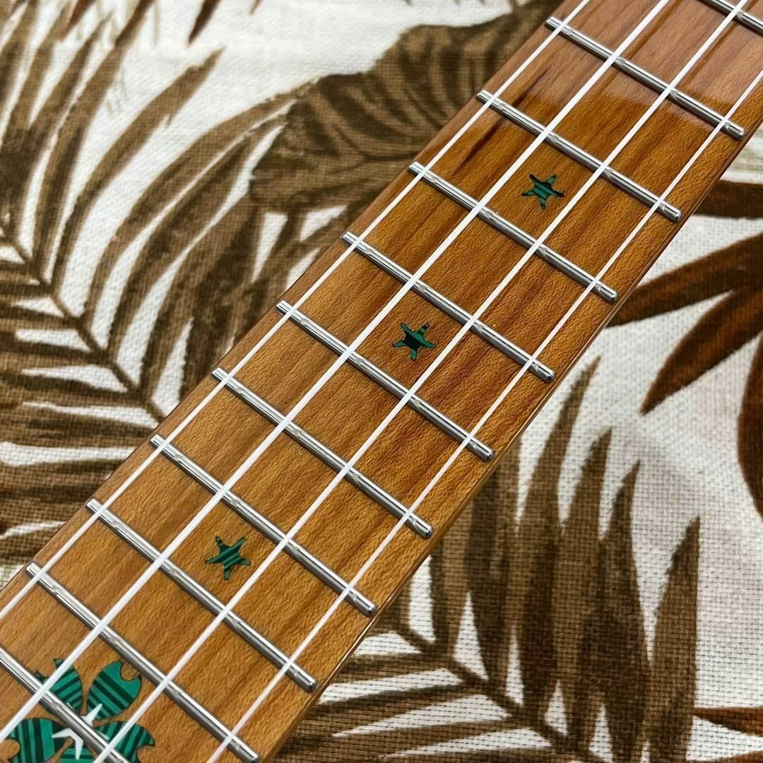 【Smijer ukulele】スプルース単板のエレキ・コンサートウクレレ 4