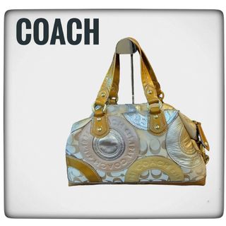 コーチ(COACH) シグネチャー ハンドバッグ(レディース)（マルチカラー