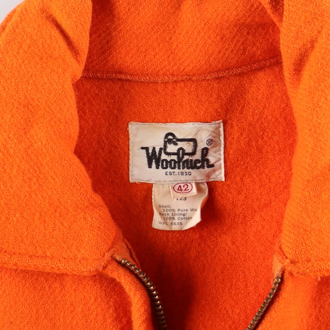 WOOLRICH(ウールリッチ)の古着 70年代 ウールリッチ WOOLRICH ダブルマッキーノタイプ ウールジャケット メンズL ヴィンテージ /eaa378404 メンズのジャケット/アウター(その他)の商品写真