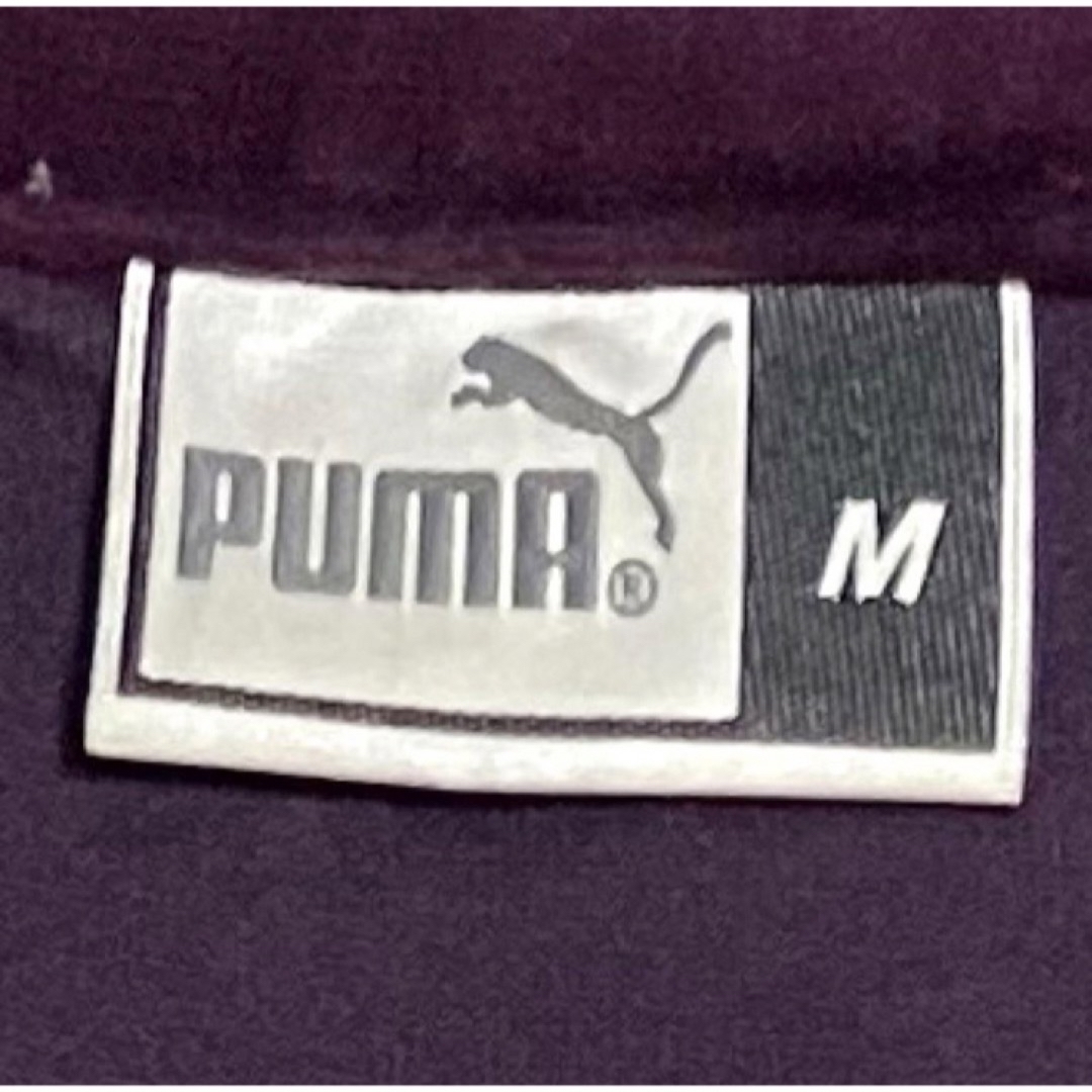 【希少】PUMA　トラックジャケット　ベロアジャケット　ピューマ　刺繍ロゴ