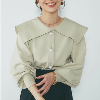 La boutique BonBon - ラブティックボンボンぽわんとスリーブニット