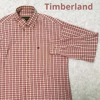 ティンバーランド(Timberland)のTimberland 　紳士　ボタンダウン長袖シャツ　チェック　L(シャツ)