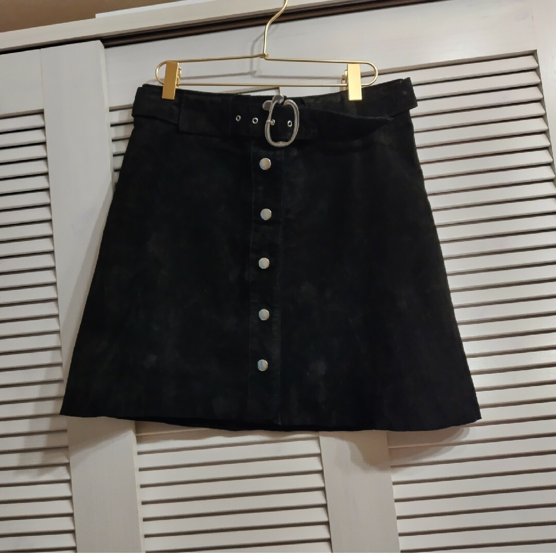 ZARA(ザラ)のZARA　レザースカート レディースのスカート(ミニスカート)の商品写真