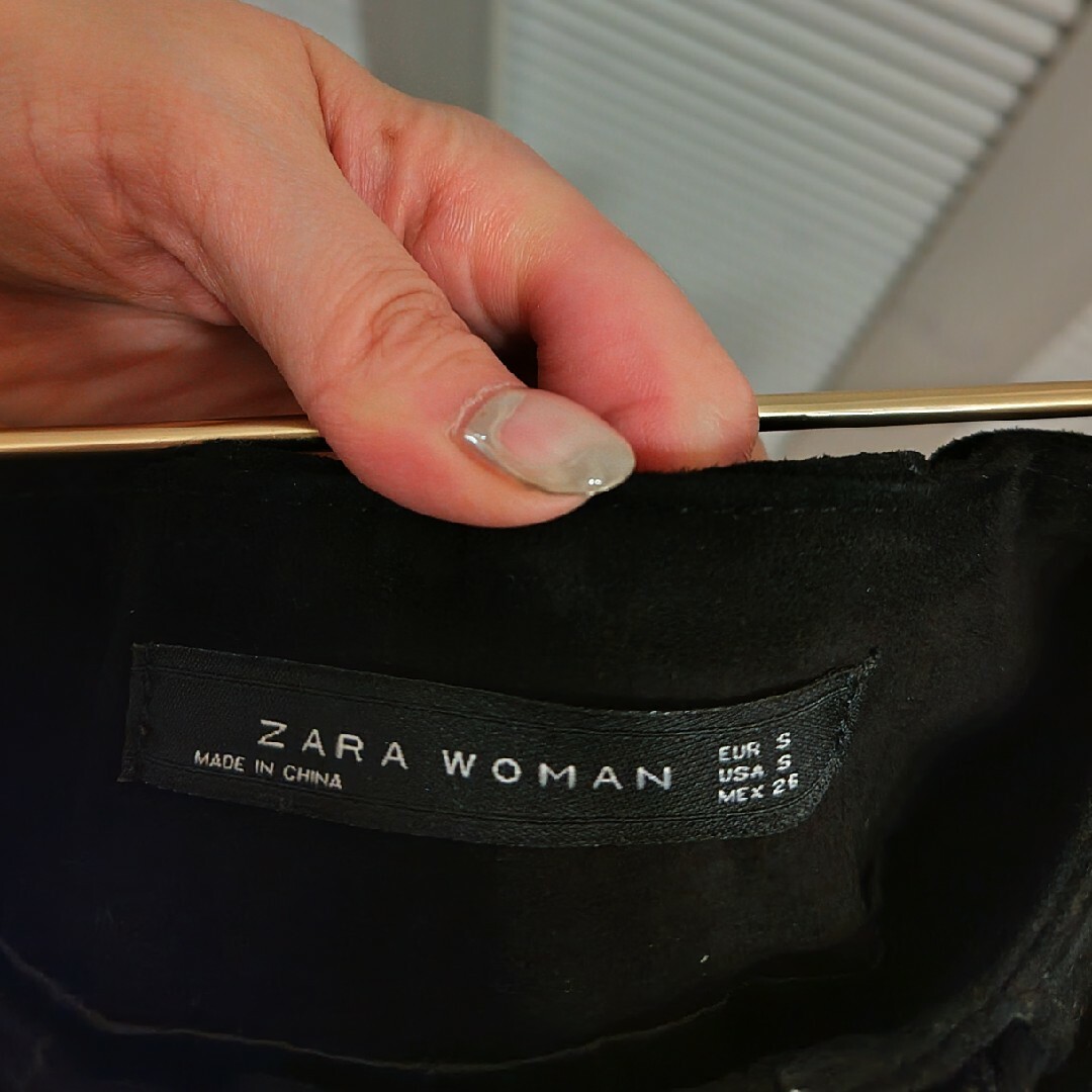 ZARA(ザラ)のZARA　レザースカート レディースのスカート(ミニスカート)の商品写真