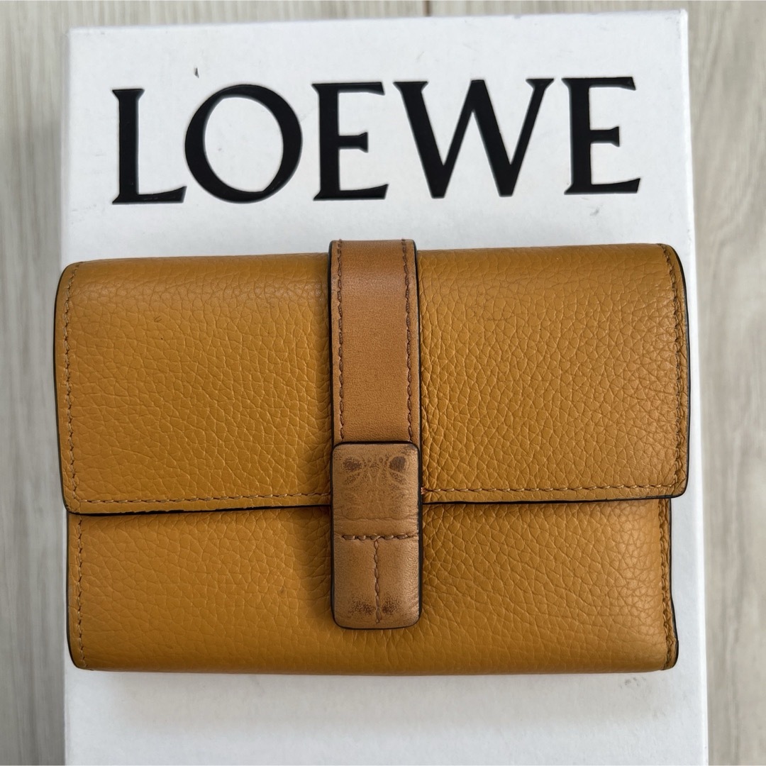 LOEWE ロエベ アナグラム柄 バーティカルウォレット 折財布-