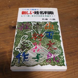 「新しい姓名判断」佐藤六龍　もういちど、自分の名前を見直そう！(趣味/スポーツ/実用)