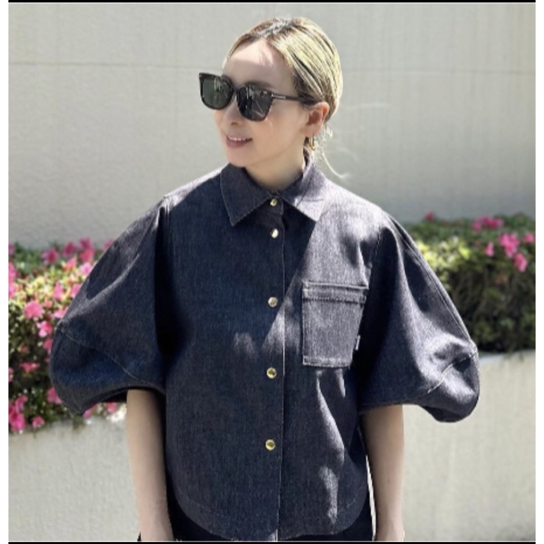 girlish ランタンデニムジャケット girlish ランタンデニムジャケット
