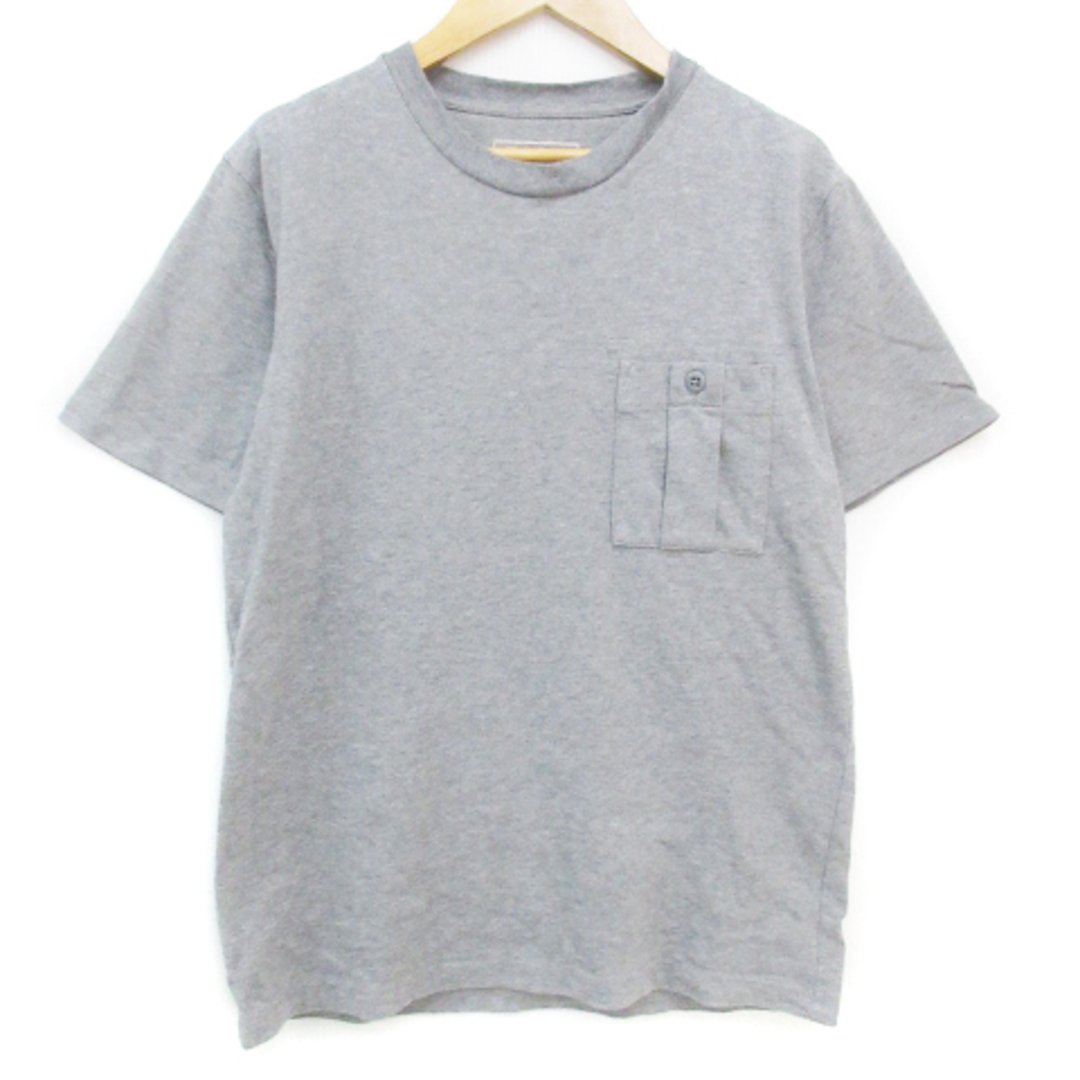 UNITED ARROWS green label relaxing(ユナイテッドアローズグリーンレーベルリラクシング)のグリーンレーベルリラクシング Tシャツ カットソー 半袖 S 杢グレー メンズのトップス(Tシャツ/カットソー(半袖/袖なし))の商品写真