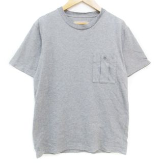 ユナイテッドアローズグリーンレーベルリラクシング(UNITED ARROWS green label relaxing)のグリーンレーベルリラクシング Tシャツ カットソー 半袖 S 杢グレー(Tシャツ/カットソー(半袖/袖なし))