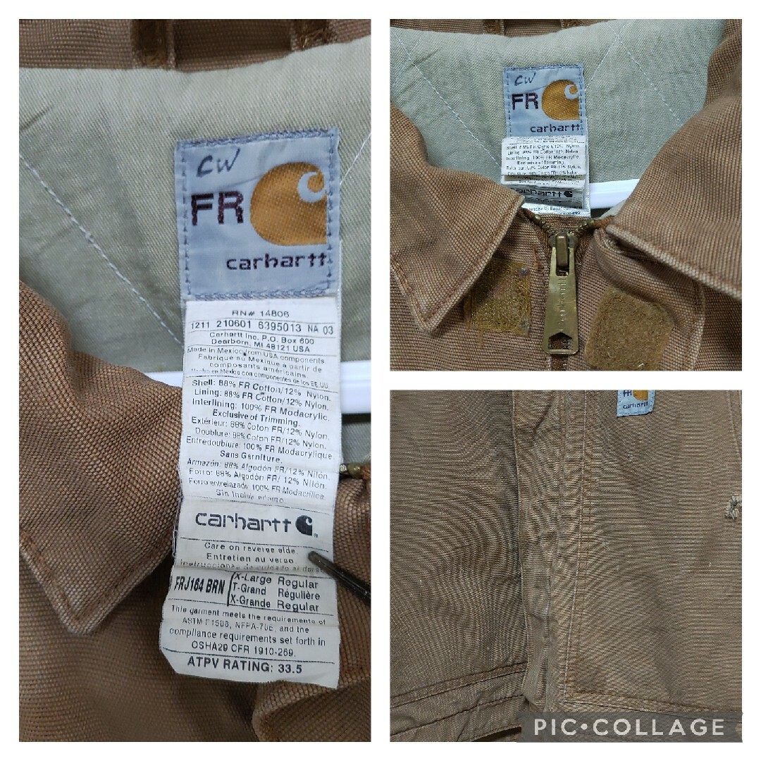 carhartt(カーハート)のCarhartt　カーハート　メキシコ製　古着　 FRライン　ジャケット. メンズのジャケット/アウター(カバーオール)の商品写真