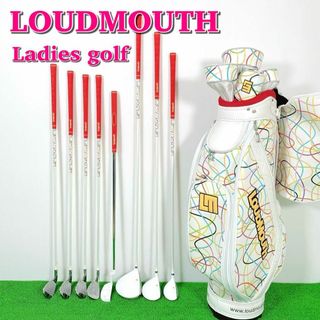 ラウドマウス(Loudmouth)のA057 美品 LOUDMOUTH ラウドマウス レディースゴルフクラブセット(クラブ)